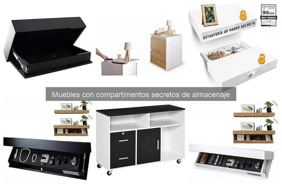 Cómo elegir muebles con compartimentos secretos para tu hogar