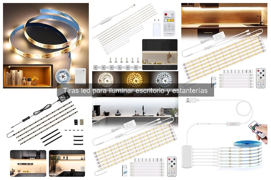 Cómo elegir tiras LED para iluminar tu escritorio en casa