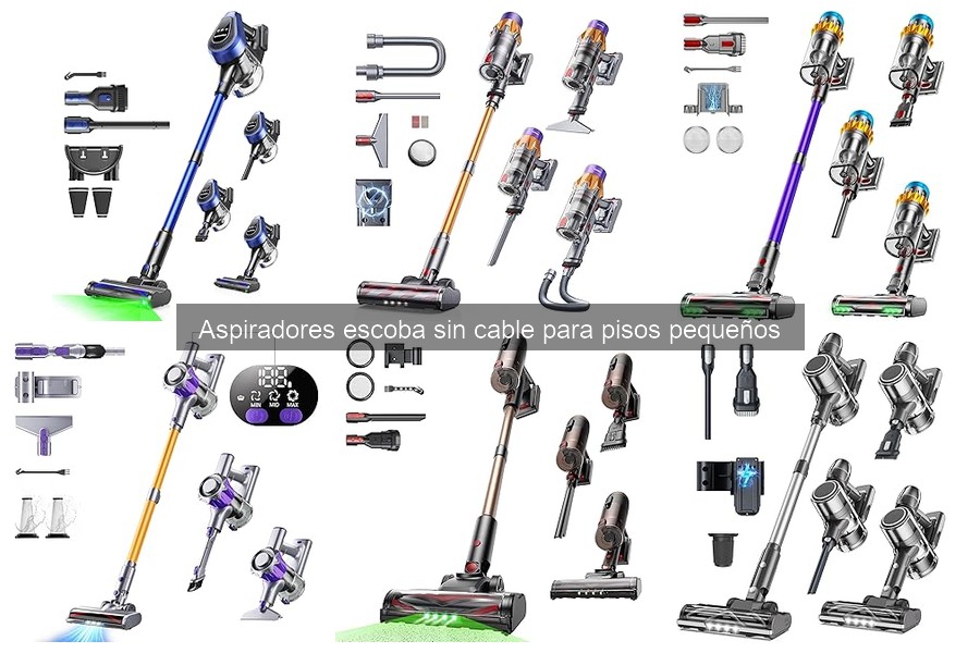 Cómo elegir un aspirador escoba sin cable para pisos pequeños