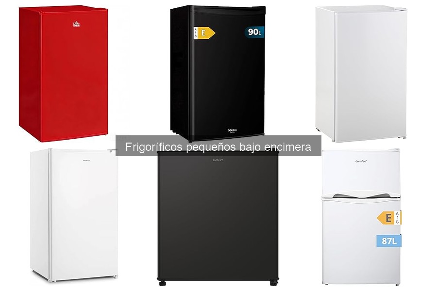 Cómo elegir un frigorífico pequeño bajo encimera