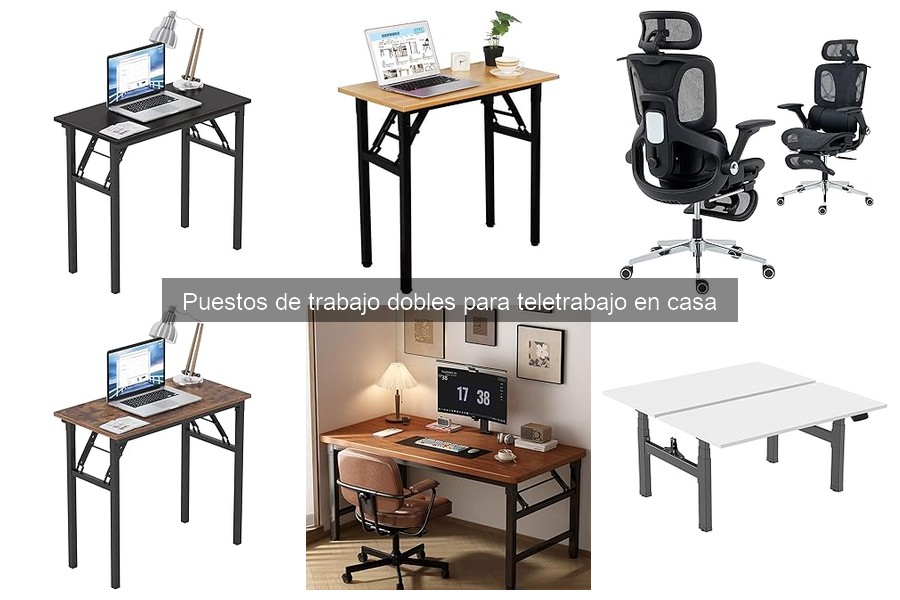 Cómo elegir un puesto de trabajo doble para casa