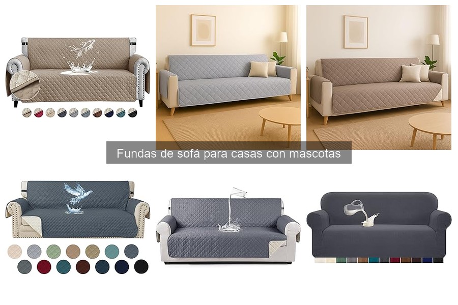 Cómo evitar que la funda de sofá se deslice con mascotas