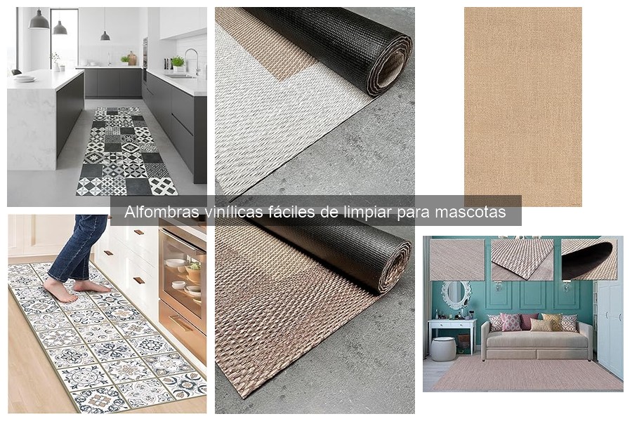 Cómo instalar alfombras vinílicas fáciles de limpiar para mascotas