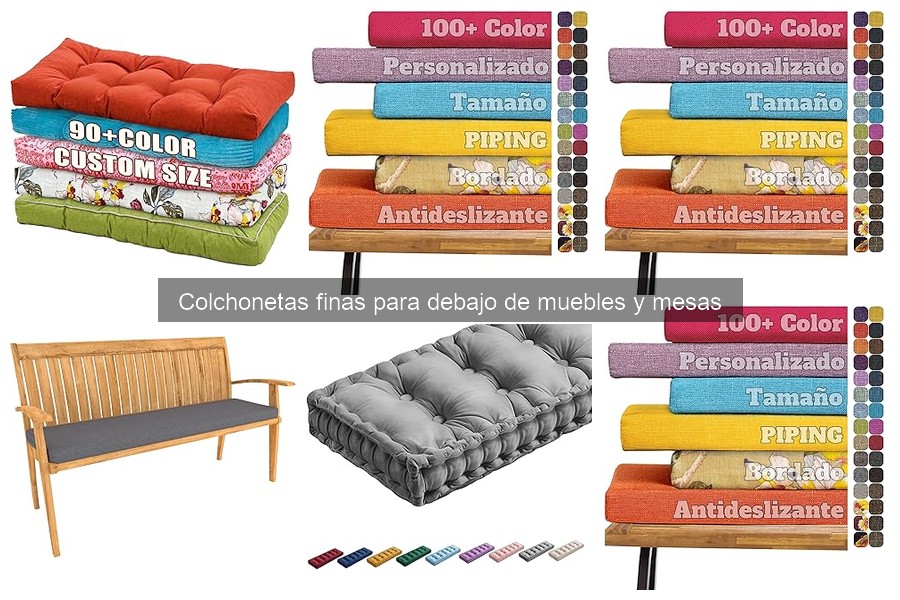 Cómo Instalar Colchonetas Finas Debajo de Muebles en Casa