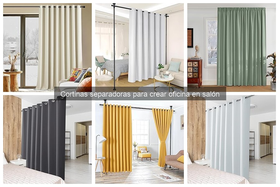 Cómo Instalar Cortinas Separadoras en el Salón Fácilmente