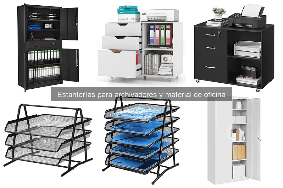 Cómo instalar estanterías para material de oficina en casa