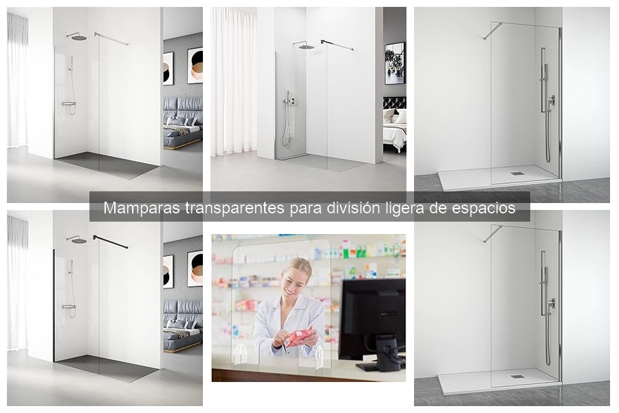 Cómo instalar mamparas transparentes en tu hogar