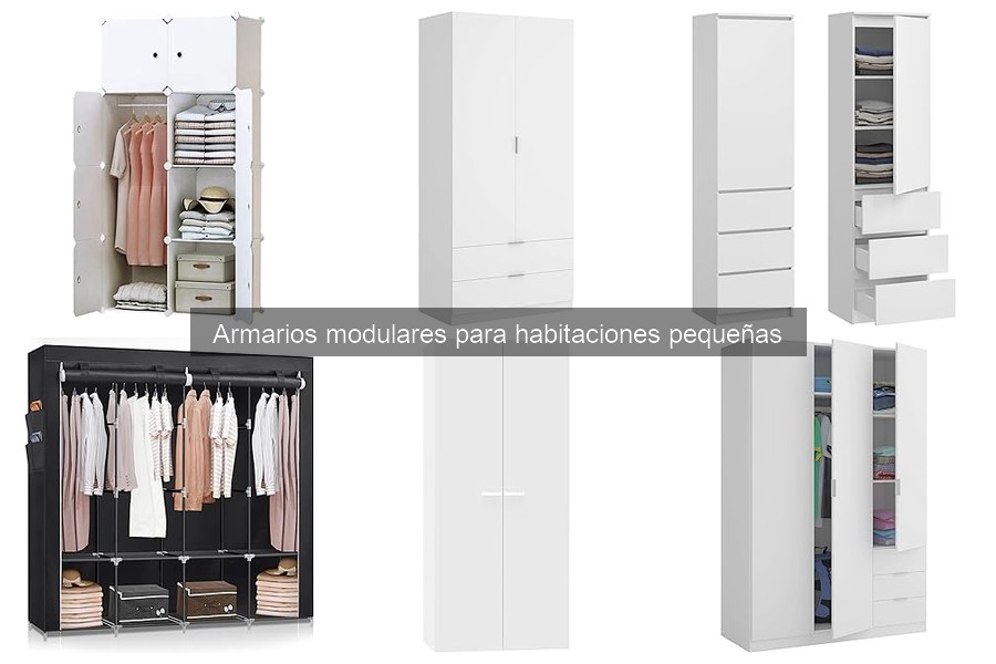 Cómo instalar un armario modular en una habitación pequeña