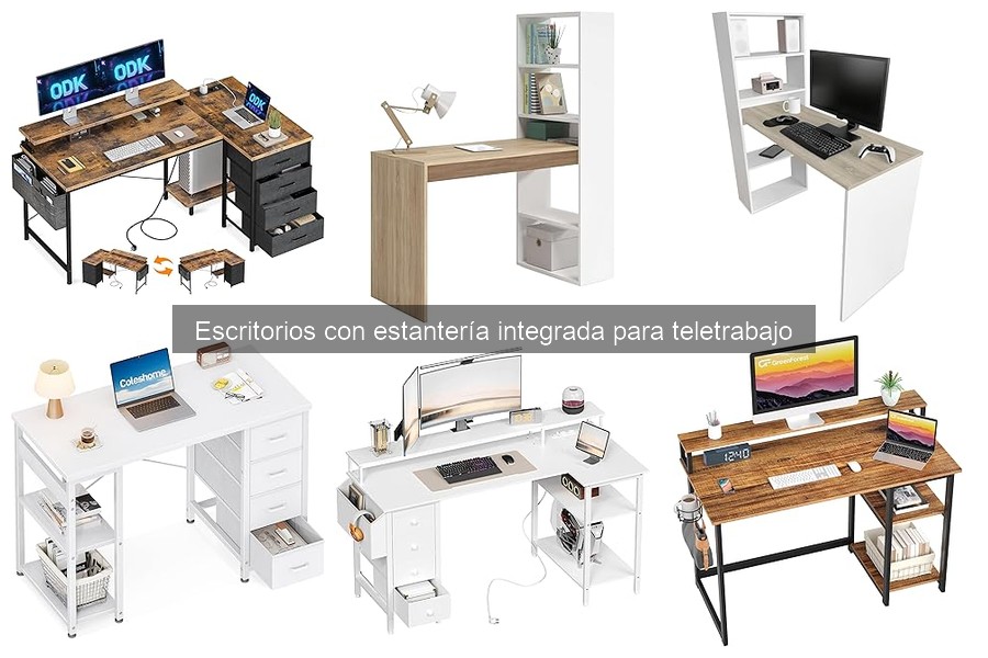 Cómo instalar un escritorio con estantería integrada fácilmente