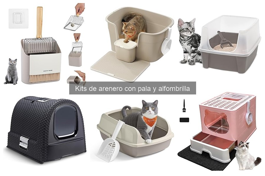 Cómo instalar un kit de arenero con pala y alfombrilla