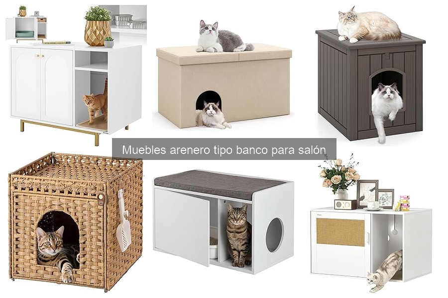 Cómo instalar un mueble arenero tipo banco en espacios pequeños