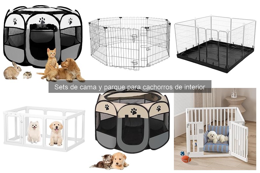 Cómo instalar un set de cama y parque para cachorros