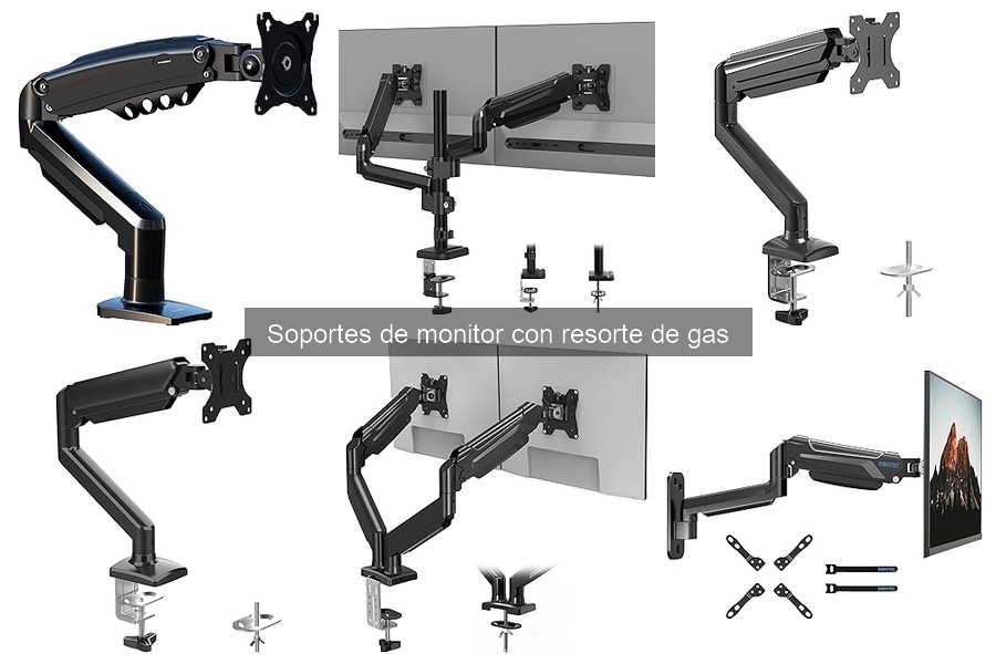 Cómo Instalar un Soporte de Monitor con Resorte de Gas