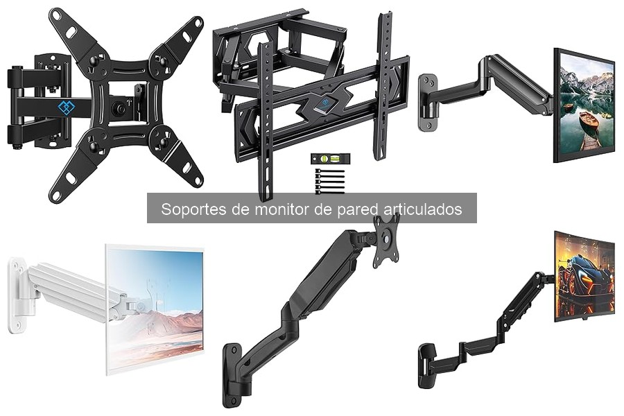 Cómo instalar un soporte de monitor de pared articulado