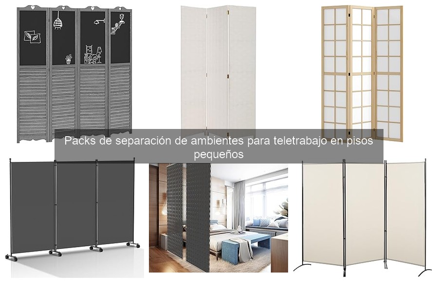 Cómo integrar packs de separación en la decoración del hogar