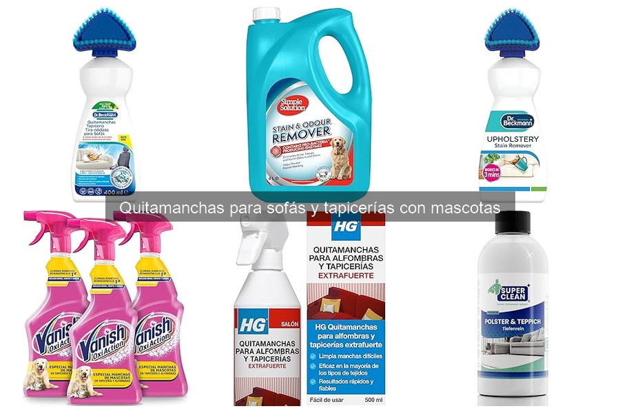 Cómo limpiar manchas de orina de mascotas en sofás