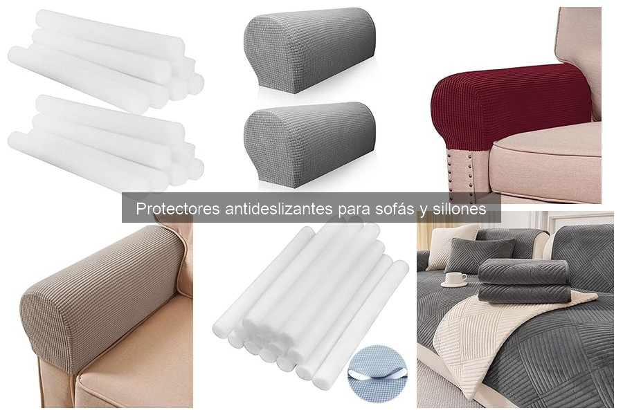 Cómo limpiar protectores antideslizantes para sofás y sillones