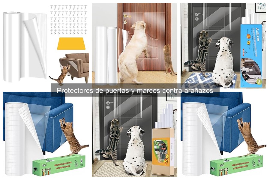 Cómo limpiar protectores de puertas contra arañazos