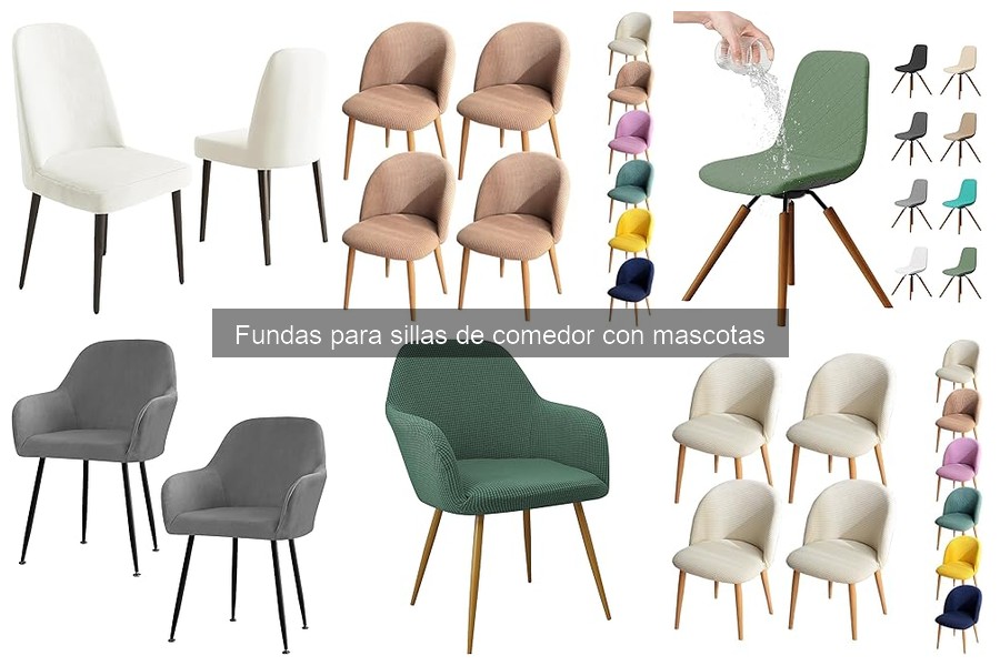 Cómo limpiar y mantener fundas para sillas con mascotas