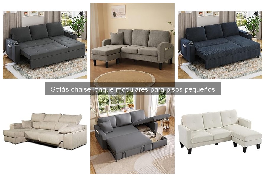 Cómo limpiar y mantener tu sofá chaise longue modular
