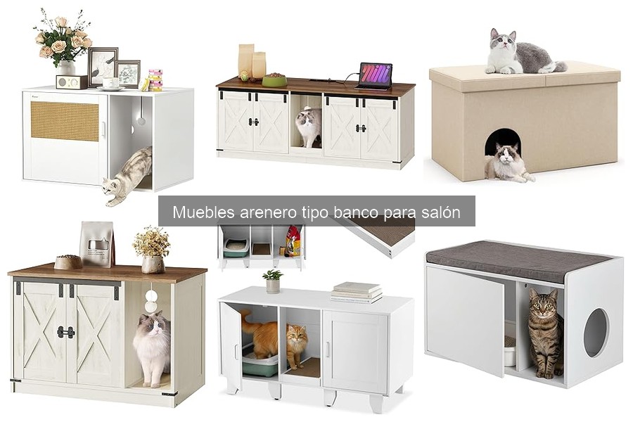 Cómo Limpiar y Mantener un Mueble Arenero Tipo Banco