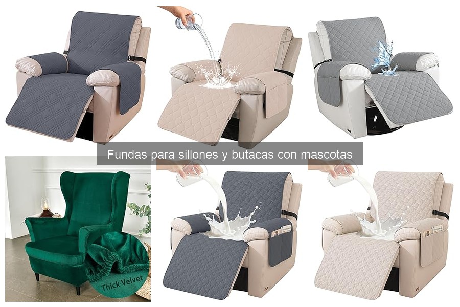Cómo mantener limpias las fundas para sillones con mascotas
