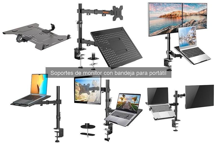 Cómo mantener tu soporte de monitor con bandeja para portátil