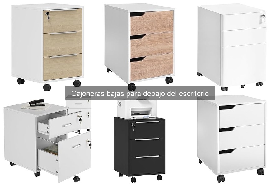 Cómo montar una cajonera baja: instrucciones prácticas