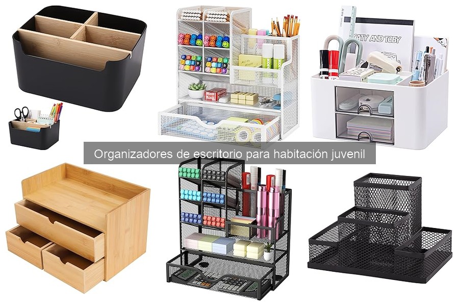Cómo organizar un escritorio juvenil de forma efectiva