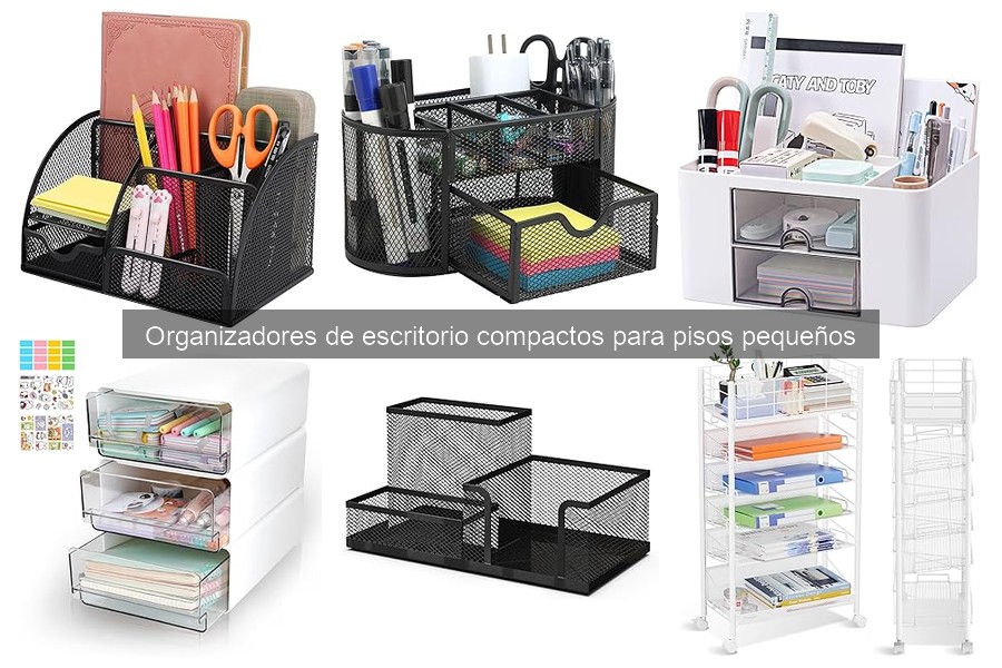 Cómo Organizar un Escritorio Pequeño con un Organizador Compacto