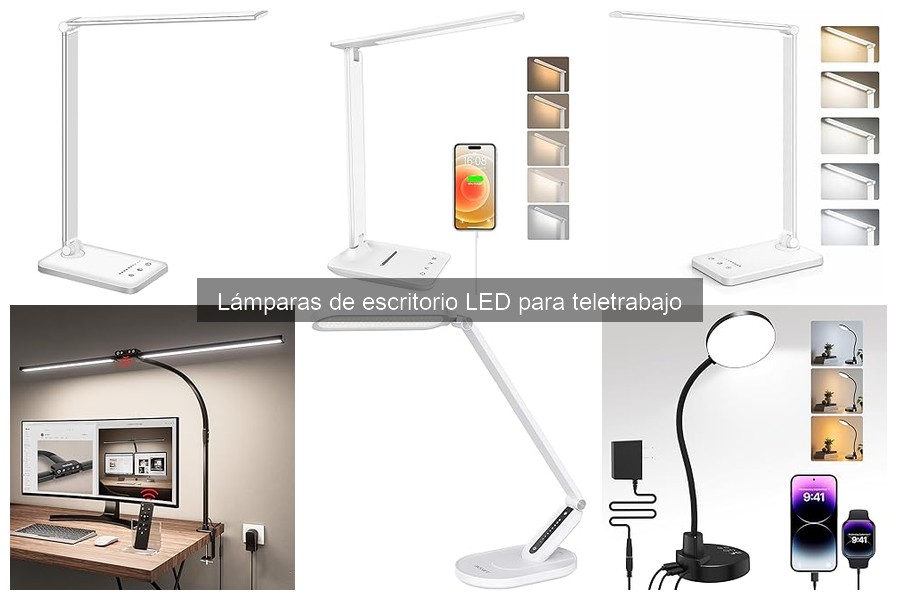 Cómo reemplazar bombillas en lámparas de escritorio LED
