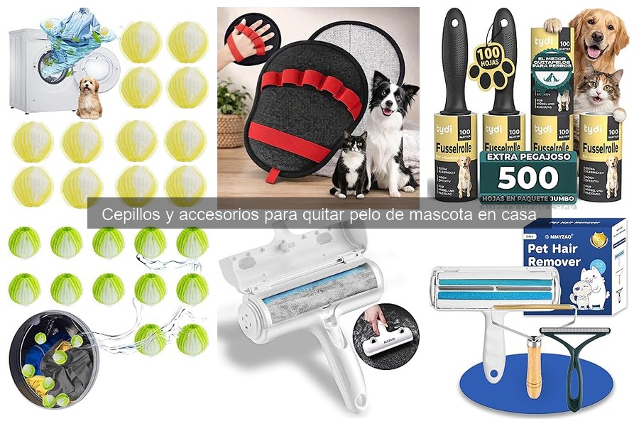 ** Cómo usar adecuadamente un cepillo para quitar pelo de mascota