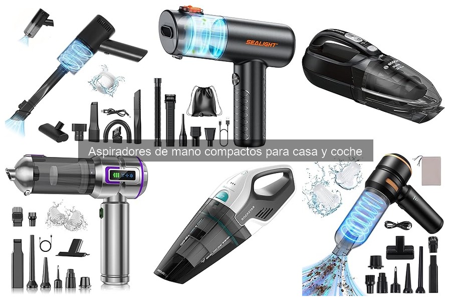 Cómo usar correctamente un aspirador de mano compacto