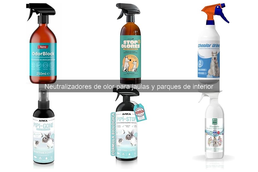 Cómo usar neutralizadores de olor en jaulas de mascotas