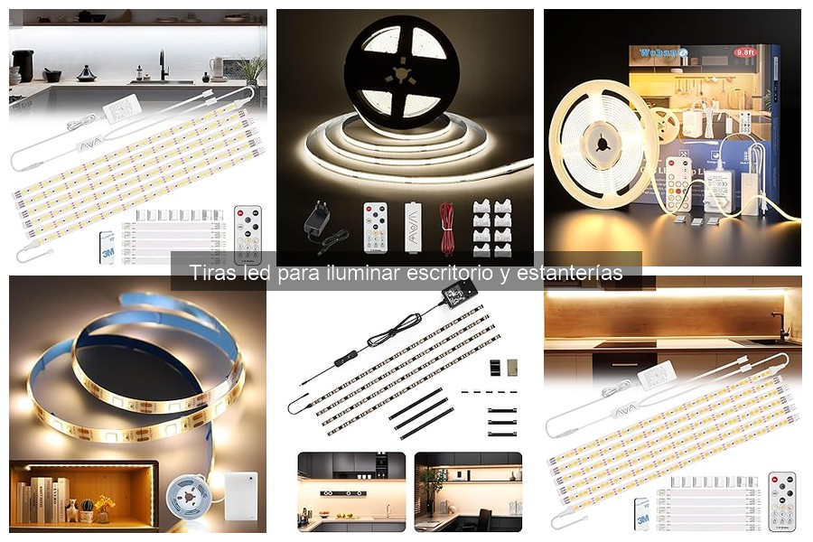 ¿Cómo usar tiras LED con control remoto en tu hogar?