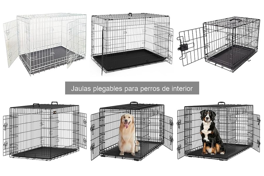 Cómo usar una jaula plegable para entrenar a tu perro