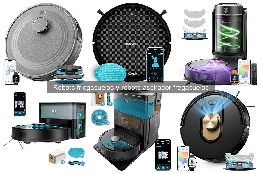 ** Comparativa 2023: Mejores Robots Friegasuelos del Año