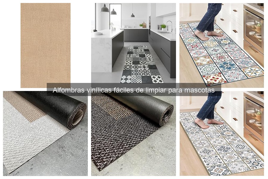 Comparativa: Alfombras Vinílicas vs Tradicionales para Mascotas