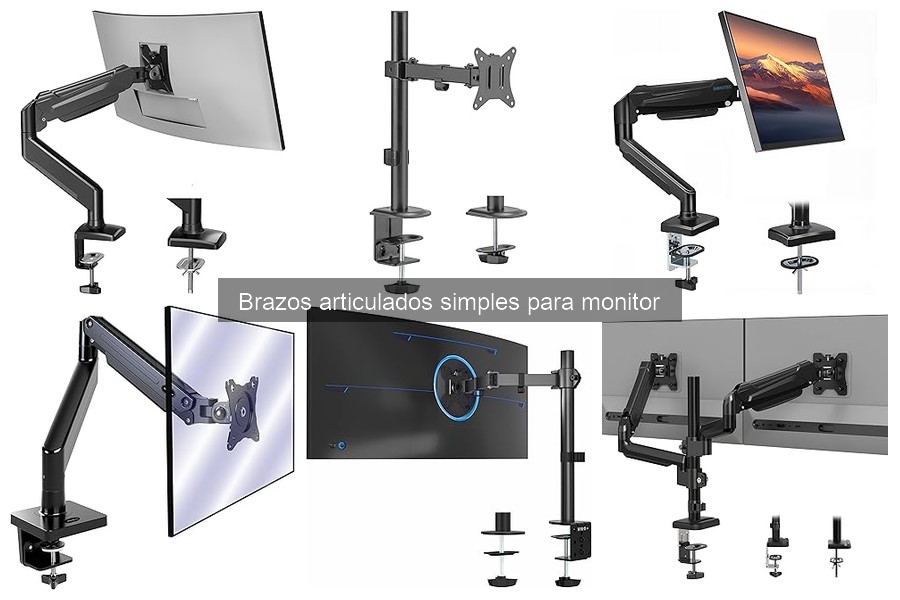 Comparativa: Brazos Articulados Fijos vs. Ajustables para Monitores