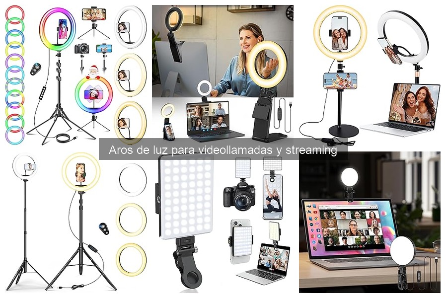 Comparativa de Aros de Luz para Videollamadas y Streaming