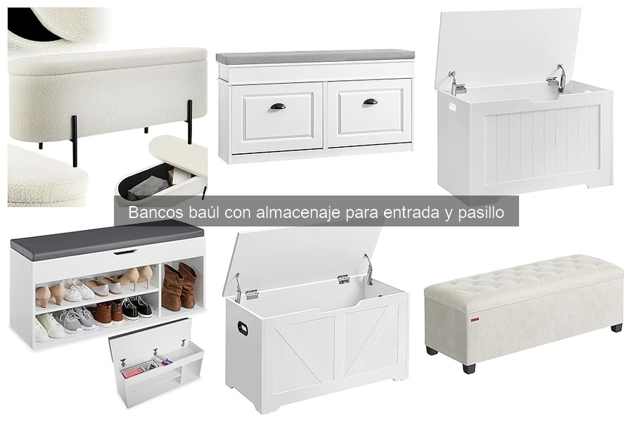 Comparativa de bancos baúl: madera vs plástico