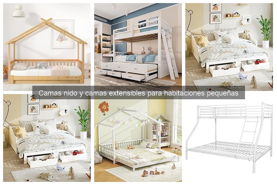 Comparativa de camas nido y camas extensibles para tu hogar
