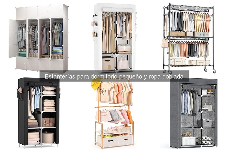 Comparativa de estanterías modulares y fijas para dormitorios