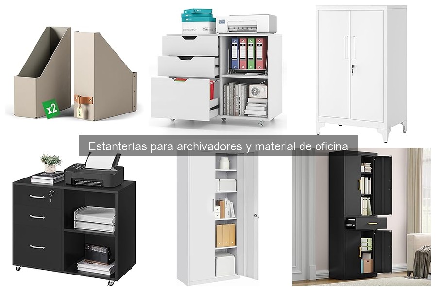 Comparativa de Estanterías para Archivo de Oficina