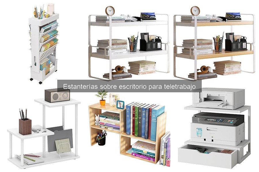Comparativa de Estanterías sobre Escritorio: Mejores Marcas