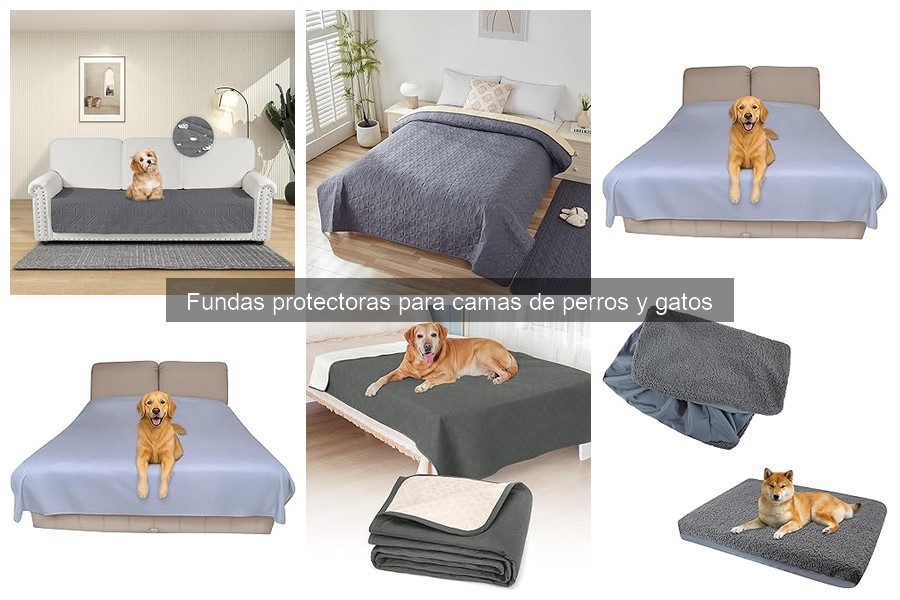 Comparativa de fundas protectoras para camas de mascotas