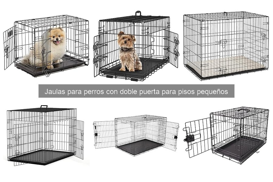 Comparativa de jaulas para perros con doble puerta