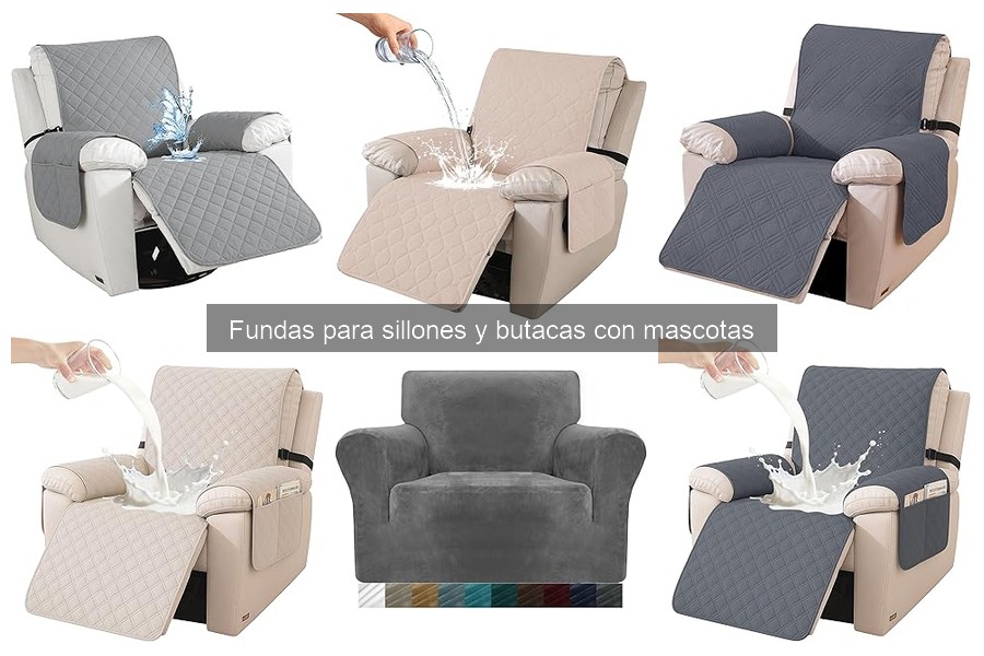 Comparativa de las Mejores Fundas para Sillones de Mascotas