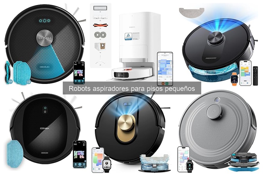 Comparativa de los mejores robots aspiradores para pisos pequeños