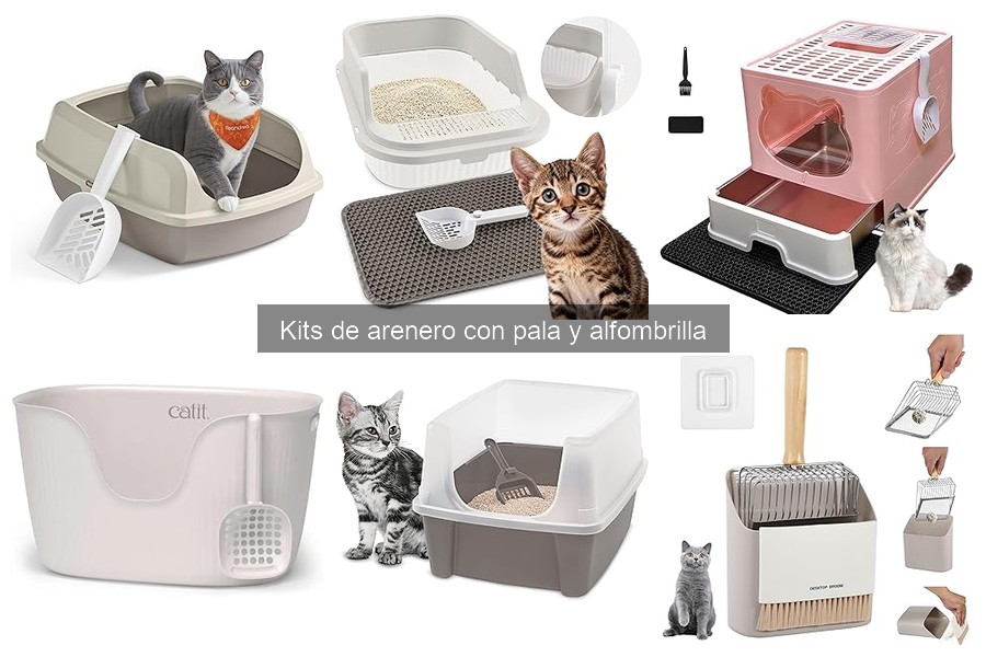 Comparativa de Materiales en Kits de Arenero con Pala y Alfombrilla